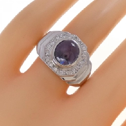 Nhẫn Star Sapphire PT900 4.73CT - Hàng hiệu Chính hãng 849977