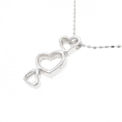 K10WG Dây chuyền kim cương hình trái tim 0.08CT - Hàng hiệu Chính hãng 859952