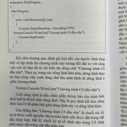 GIÁO TRÌNH KỸ THUẬT LẬP TRÌNH C# CƠ BẢN 497253