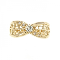 Nhẫn kim cương K18YG 0.09CT - Hàng hiệu chính hãng 855362