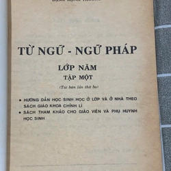 TỪ NGỮ - NGỮ PHÁP LỚP NĂM TẬP MỘT 545822