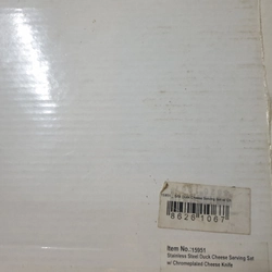 Bộ dung cụ Châu Âu sang trọng đựng đồ ăn 2 con vịt bằng thép không rỉ 479737