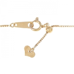 K18PG Dây chuyền hình trái tim kim cương 0.13CT - Hàng hiệu Chính hãng 861286