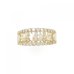 Nhẫn kim cương K18YG 1.00CT 670730