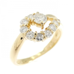 Nhẫn kim cương K18YG 0.50CT - Hàng hiệu chính hãng