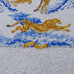HERMES GUEPARDS 071920S Khăn T-Shirt SCARF - Hàng hiệu Chính hãng 833658