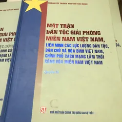 mặt trận dân tộc giải phóng miền nam việt nam bộ 3 cuốn bìa cứng  596195