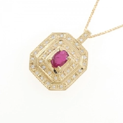 K18YG Dây chuyền ruby 0.64CT - Hàng hiệu Chính hãng 856164