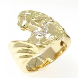 Nhẫn kim cương K18YG 0.07CT - Hàng hiệu chính hãng