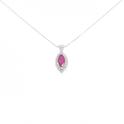 750WG/K18WG Nhẫn Ruby 1.02CT - Hàng hiệu Chính hãng