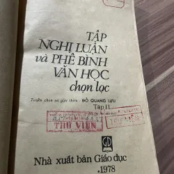 Nghị luận và phê bình văn học - 1978 748582