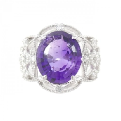 Nhẫn Amethyst K18WG 4.01CT - Hàng hiệu Chính hãng 848862