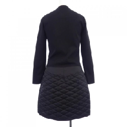 Đầm len A-line bằng hai chất liệu của Louis Vuitton FIKD01OUI 647061