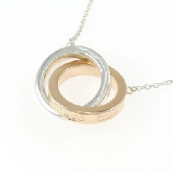 Tiffany 1837 Vòng cổ hình tròn đan xen - Hàng hiệu Authentic 844455