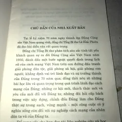 Đảng Cộng sản Việt Nam - 70 năm xây dựng và trưởng thành 778547