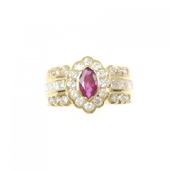 Nhẫn Ruby K18YG 0.54CT - Hàng hiệu Chính hãng 849987