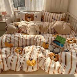 Set 4 món chăn ga gối cotton cloud 469594