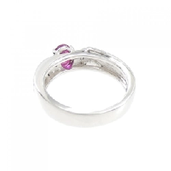 Nhẫn ruby K18WG 0.55CT 672607