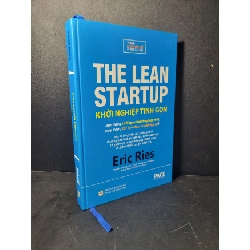 (TẶNG BOOKMARK) Khởi nghiệp tinh gọn (bìa cứng) mới 90% bẩn nhẹ 2019 Eric Ries RBK2205 MARKETING KINH DOANH