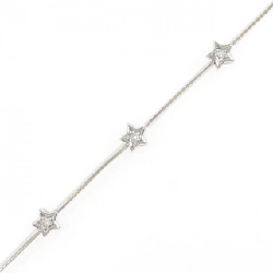 K18WG Sao Kim Cương Vòng Tay 0.10CT - Hàng hiệu Chính hãng