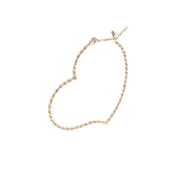 Nhẫn K10PG Hình trái tim - Hàng hiệu Authentic