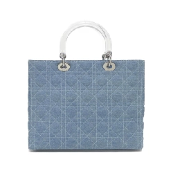 【Vintage】Christian Dior Lady Dior Large CAJ44561 Bag 618070