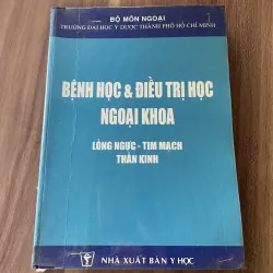 Bệnh học & Điều trị học Ngoại khoa