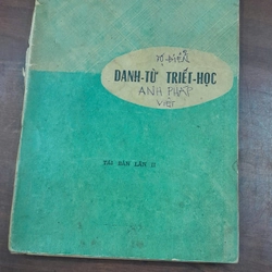 DANH TỪ TRIẾT HỌC - NXB: 1969 273823