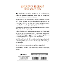 Trưởng Thành Cùng Nỗi Cô Đơn - Lý Thượng Long 288153