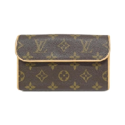 Túi đeo hông Louis Vuitton Monogram Pochette Florentine S M51855+M67304 - Hàng hiệu Chính hãng