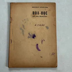 Hoá học lớp 6 trung học - Đinh Văn Lỗ - 1970s
