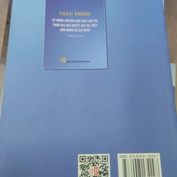 Giáo trình kỹ năng chuyên sâu của luật sư tham gia giải quyết các vụ, việc HN và GD 322339