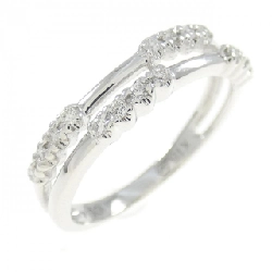 Nhẫn kim cương K18WG 0.14CT