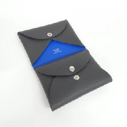 【Sản phẩm chưa sử dụng】Ví tiền Hermes Calvi Duo Verso 083038CK 620642