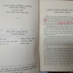 TINH THẦN TRỌNG NGHĨA PHƯƠNG ĐÔNG - TOAN ÁNH 702878