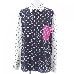 Áo sơ mi LOUIS VUITTON màu hồng fuchsia FNBL16NU1 - Hàng hiệu Authentic