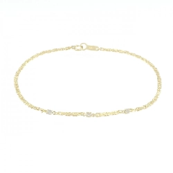 K18YG Vòng tay kim cương - Hàng hiệu Chính hãng 870797