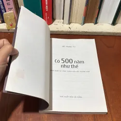 [Chữ Ký Tác Giả] - II Lịch Sử: Có 500 Năm Như Thế - Hồ Trung Tú - 2012 727074