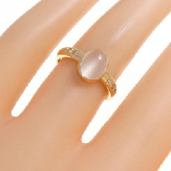 Nhẫn đá mặt trăng K18YG 669370