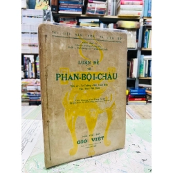 Luận đề về Phan Bội Châu - Kiêm Đạt