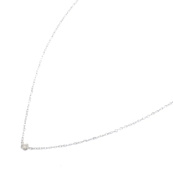 K18WG Solitaire Dây chuyền kim cương 0.05CT - Hàng hiệu Chính hãng 857669