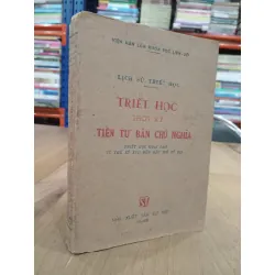 Lịch sử triết học: Triết học thời kỳ tiền tư bản chủ nghĩa - Viện hàn lâm khoa học Liên-Xô