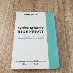 HƯỚNG DẪN ỨNG DỤNG NĂNG LƯỢNG SINH HỌC  1004259