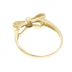 Nhẫn kim cương K18YG hình ruy băng 0.03CT 669182