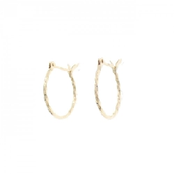 Bông tai K10YG Agat - Hàng hiệu Chính hãng