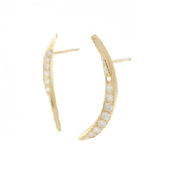 K18YG Bông tai kim cương 0.50CT - Hàng hiệu Chính hãng 870193