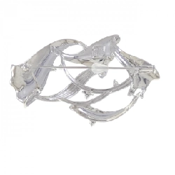 Tamura Shunichi Kim cương Brooch 0.31CT 665574