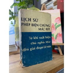 Lịch sử phép biện chứng mác xít - sách liên xô 127440