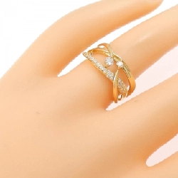 Nhẫn kim cương K18YG 0.22CT - Hàng hiệu Authentic 854202