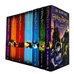 Sách loại đẹp - Harry Potter 8 cuốn bìa mềm kèm audio, full hộp sách nhập trung đẹp 756669